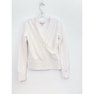 Athleta Recharge Sweatshirt Cream Size XS